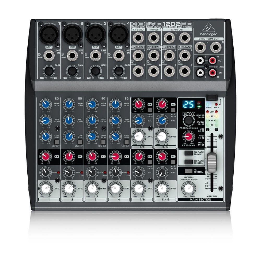 behringer 1202fx mixer manual